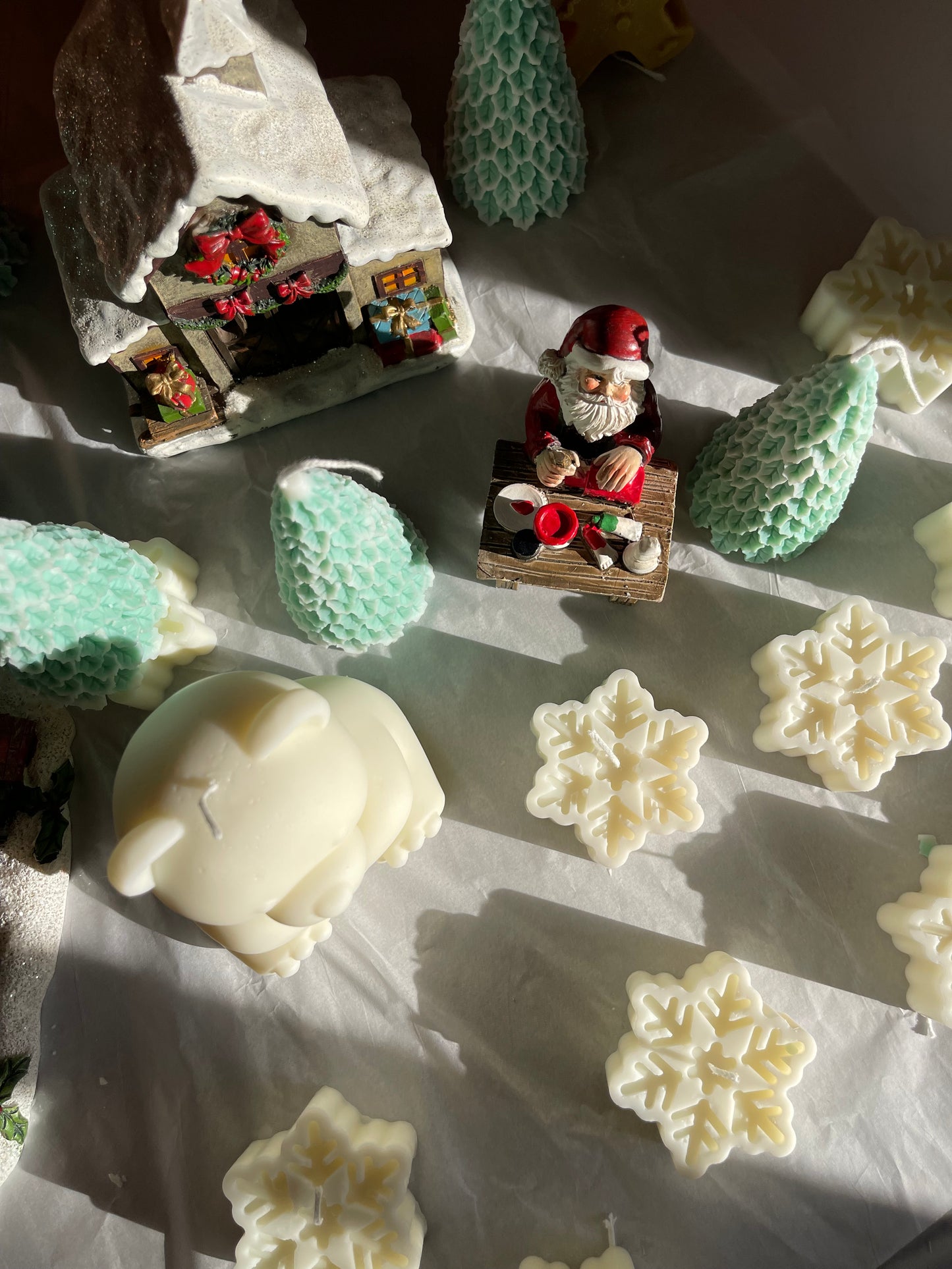 Cute Fluffy Bear Soy Wax Candle