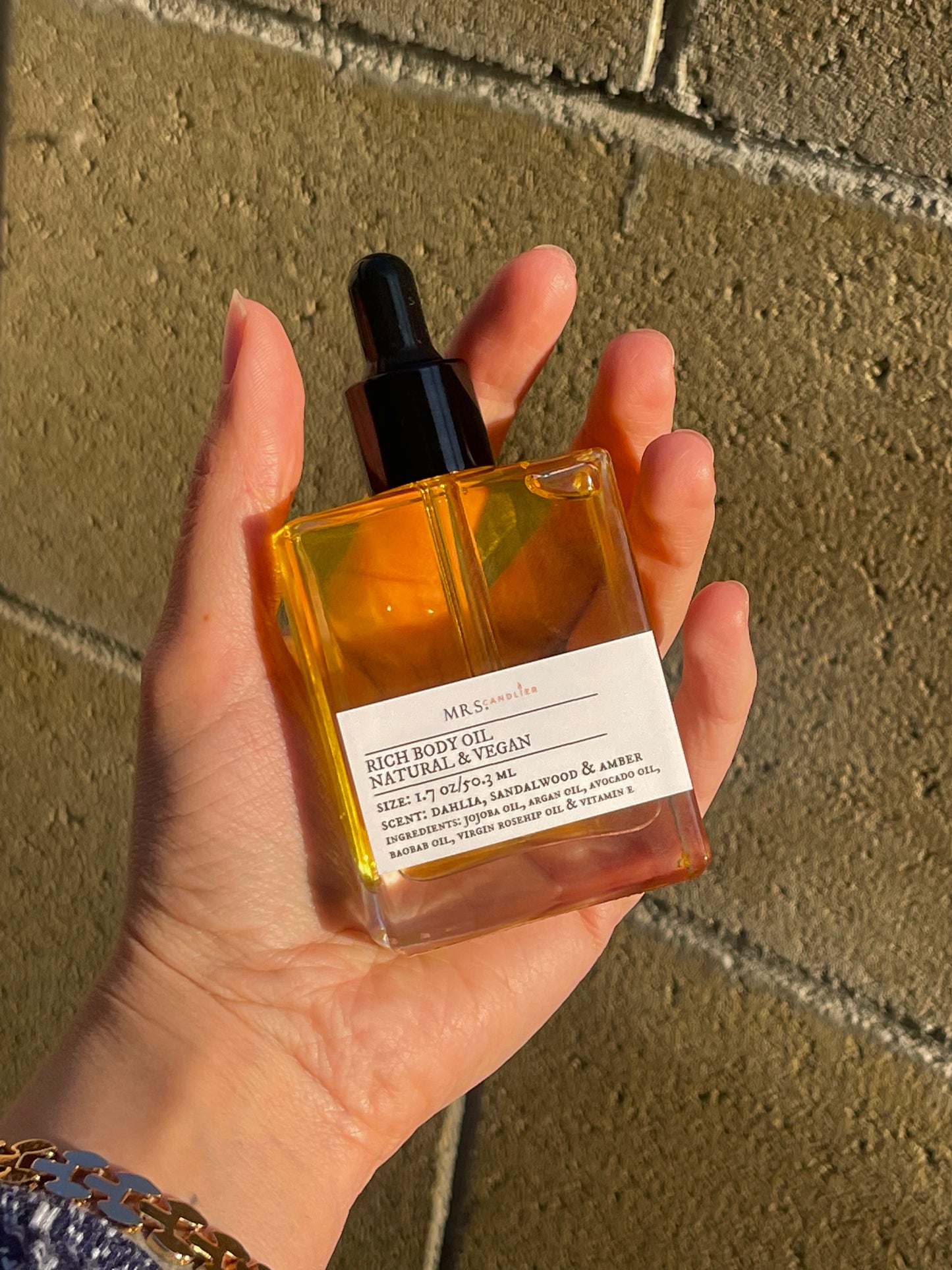Rich Body Oil with Vitamin E
