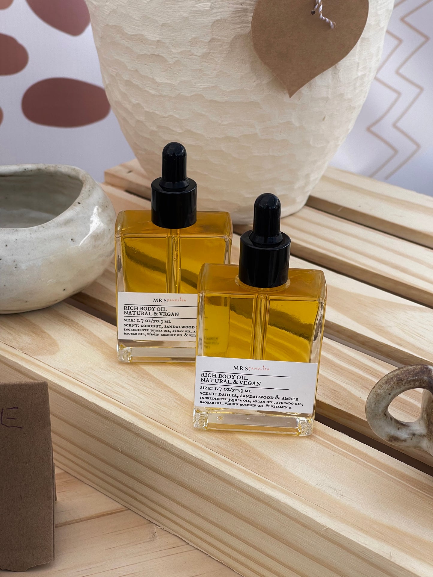 Rich Body Oil with Vitamin E