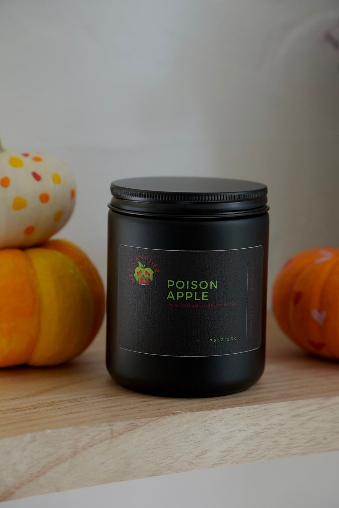 Wooden Wick Candle | Coconut & Soy wax | 7.5 oz