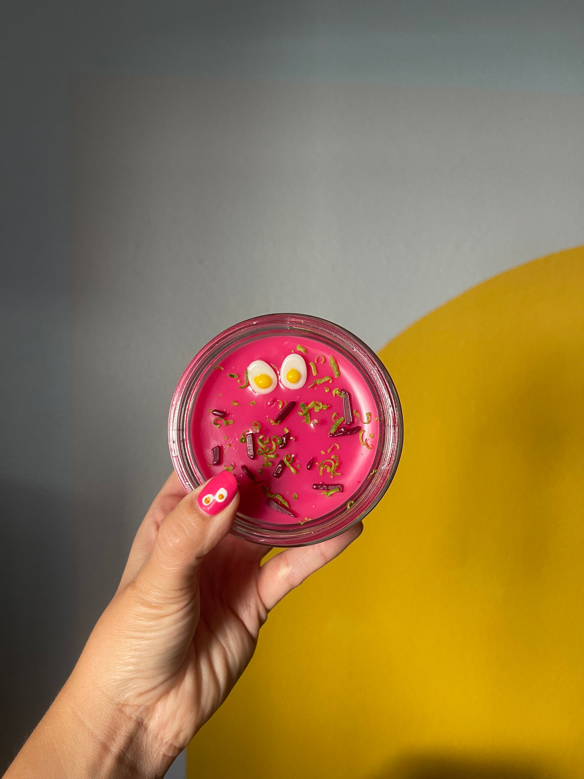 Pink Soup Candle | Šaltibarščiai