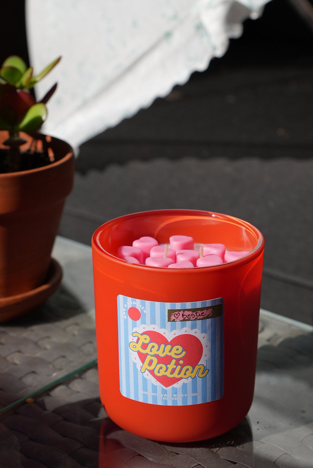 12 oz Scratch Off Label candle | Valentine's Day | Gift | Custom