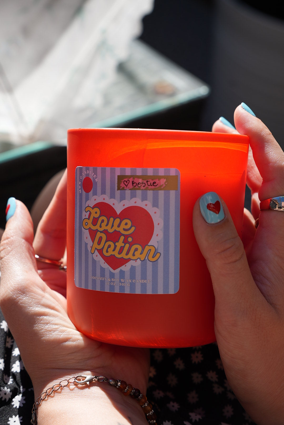12 oz Scratch Off Label candle | Valentine's Day | Gift | Custom